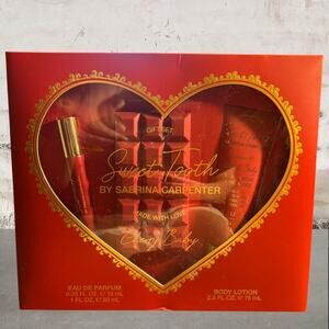 Sabrina Carpenter Sweet Tooth Cherry Baby Gift Set NIB